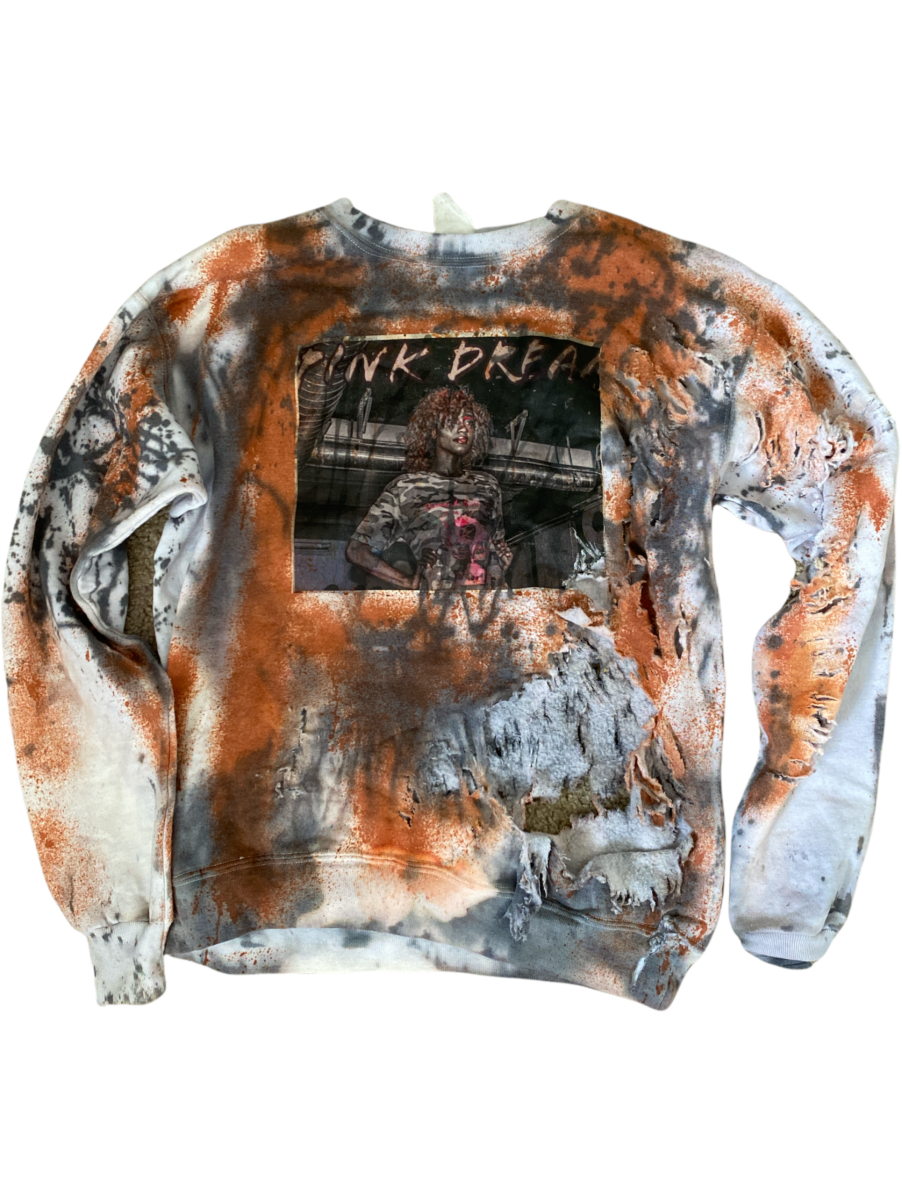 DISTRESS_SIGNAL // RUNWAY_SWEATSHIRT